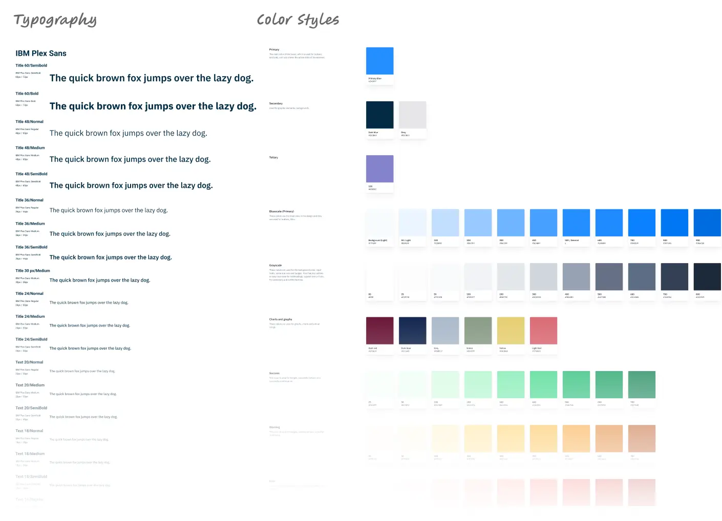 Color & Typography