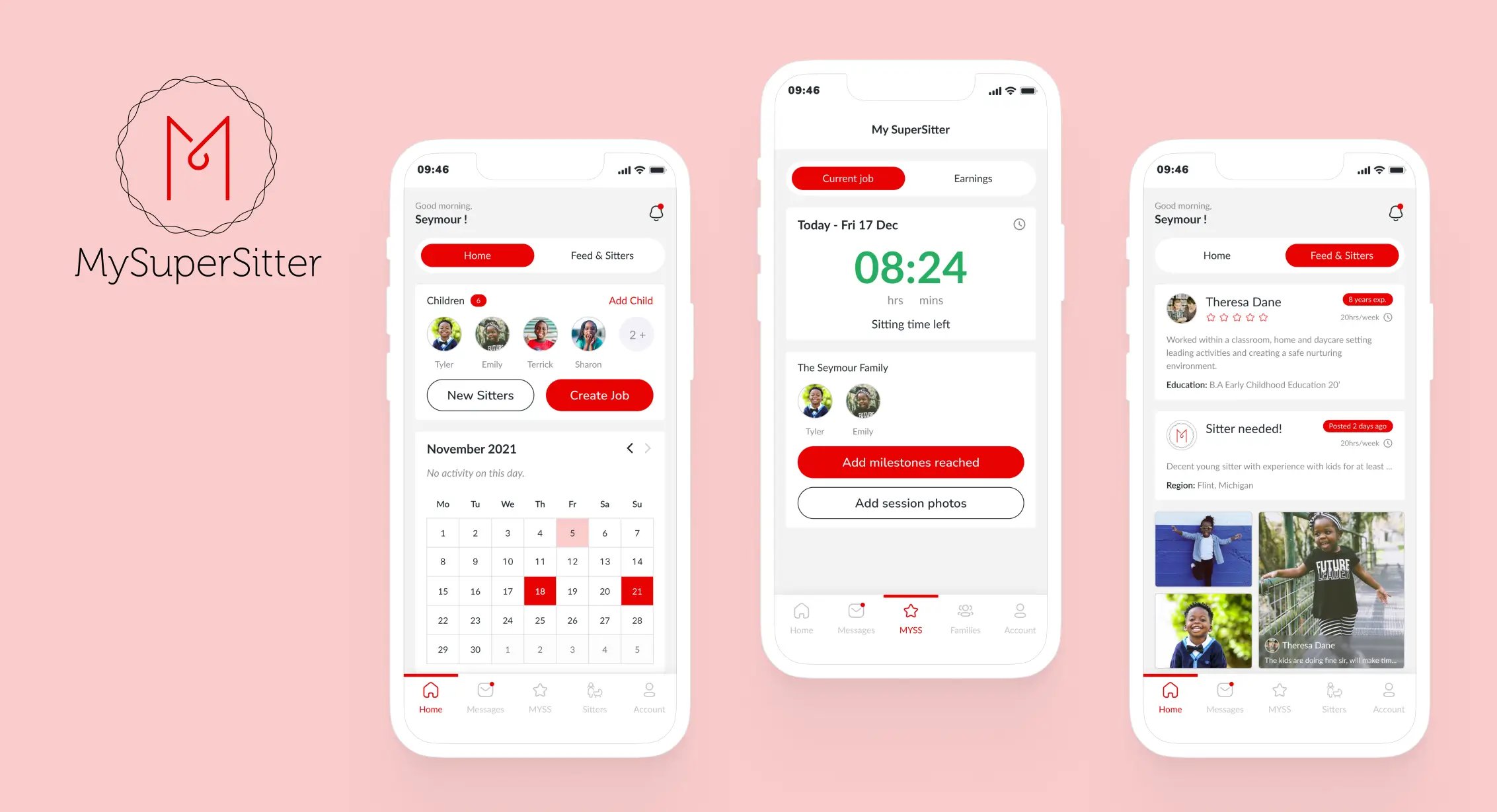 MySuperSitter Bank
