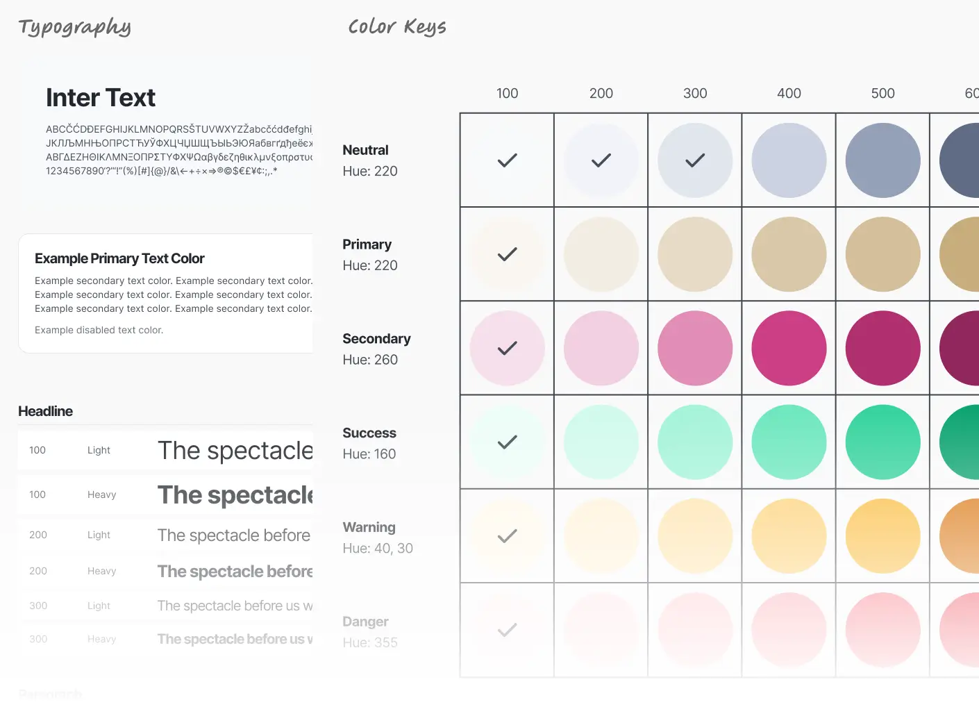 Color & Typography
